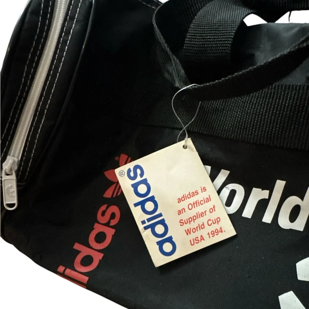 Vintage Deadstock Adidas‎ World Cup Duffel Bag 1994 Rare Futbol/Soccer Bag USA